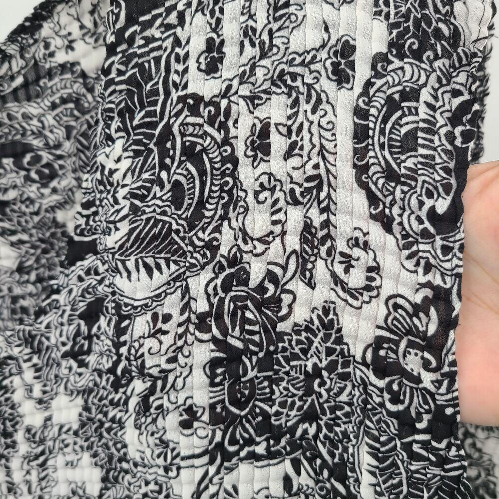 MAGGIE BARNES WOMEN'S Paisley TANK TOP SLEEVELESS BLOUSE SIZE 4X Business Career - Picture 6 of 8